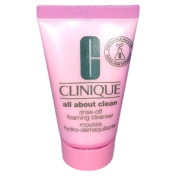 Clinique All About Clean Rinse-Off Foaming Cleanser – Mini 1 oz New - Picture 9 of 9